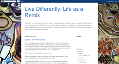 Desktop Screenshot of livedifferentlyremix.blogspot.com