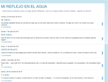 Tablet Screenshot of mireflejoenelagua.blogspot.com