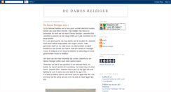 Desktop Screenshot of dedamesreiziger.blogspot.com
