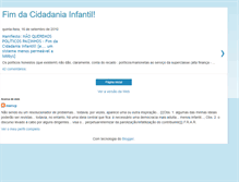 Tablet Screenshot of fimcidadaniainfantil.blogspot.com