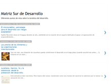 Tablet Screenshot of matrizsur.blogspot.com