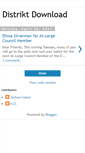 Mobile Screenshot of distriktdownload.blogspot.com
