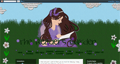 Desktop Screenshot of inthereadersgarden.blogspot.com