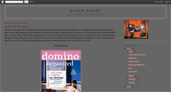 Desktop Screenshot of fancypantstyle.blogspot.com