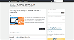 Desktop Screenshot of brenhamtechdaily.blogspot.com