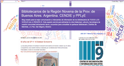 Desktop Screenshot of bibliotecariosdelanovena.blogspot.com