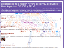 Tablet Screenshot of bibliotecariosdelanovena.blogspot.com