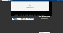 Desktop Screenshot of ladies-fashion-accessories.blogspot.com