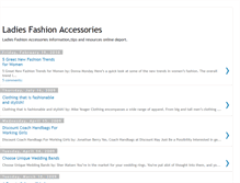 Tablet Screenshot of ladies-fashion-accessories.blogspot.com