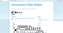 Desktop Screenshot of amusementridesafety.blogspot.com