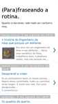 Mobile Screenshot of para-fraseandoarotina.blogspot.com
