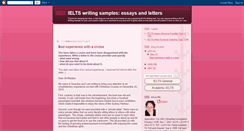 Desktop Screenshot of ieltswritingsamples.blogspot.com