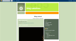 Desktop Screenshot of blogcabuloso-budu.blogspot.com