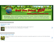 Tablet Screenshot of golfproselect.blogspot.com