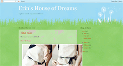 Desktop Screenshot of erinshouseofdreams.blogspot.com