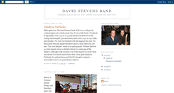 Desktop Screenshot of davidstevens-band.blogspot.com