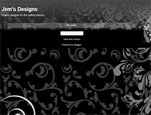 Tablet Screenshot of jemsdesigns.blogspot.com