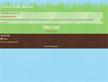 Tablet Screenshot of crimenewsmexico.blogspot.com