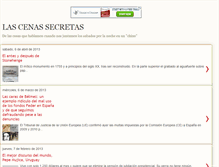 Tablet Screenshot of lascenassecretas.blogspot.com