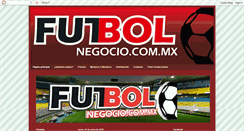 Desktop Screenshot of futbolnegociopuntocom.blogspot.com