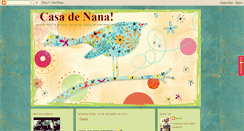 Desktop Screenshot of casa-de-nana.blogspot.com