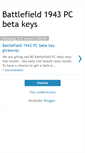 Mobile Screenshot of battlefield1943beta.blogspot.com