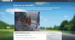 Desktop Screenshot of diariodeumhamster.blogspot.com