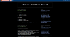 Desktop Screenshot of immortalclanuae.blogspot.com