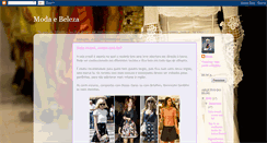 Desktop Screenshot of modaebeleza2011.blogspot.com