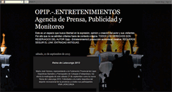 Desktop Screenshot of opipentretenimientos.blogspot.com