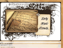 Tablet Screenshot of earlymusictravels.blogspot.com