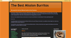 Desktop Screenshot of missionburritos.blogspot.com