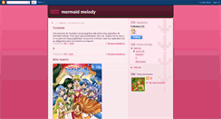 Desktop Screenshot of mermaid-melody-espanol.blogspot.com