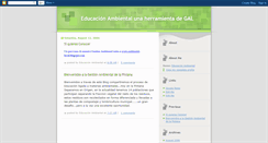 Desktop Screenshot of educacionambientalpintana.blogspot.com