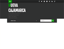 Tablet Screenshot of nuevacajamarca.blogspot.com