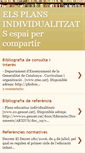 Mobile Screenshot of plansindividualitzats.blogspot.com