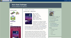 Desktop Screenshot of karabookchallenges.blogspot.com