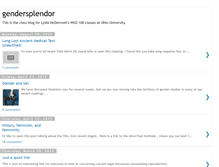 Tablet Screenshot of gendersplendor.blogspot.com