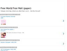 Tablet Screenshot of freeworldfreewall.blogspot.com