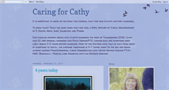 Desktop Screenshot of caringforcathy.blogspot.com