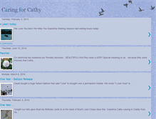 Tablet Screenshot of caringforcathy.blogspot.com