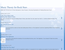 Tablet Screenshot of musictheoryforrockstars.blogspot.com