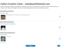 Tablet Screenshot of cathyscakes.blogspot.com