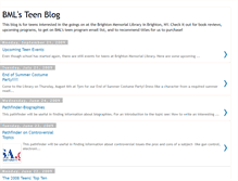 Tablet Screenshot of bmlteens.blogspot.com