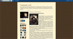 Desktop Screenshot of caminanteazul.blogspot.com