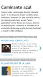 Mobile Screenshot of caminanteazul.blogspot.com