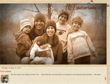 Tablet Screenshot of plattnerfamily.blogspot.com