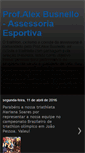 Mobile Screenshot of profalexbusnelloassessoriaesportiva.blogspot.com