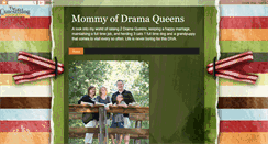 Desktop Screenshot of mommyofdramaqueens.blogspot.com