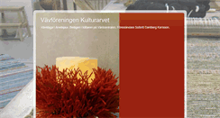 Desktop Screenshot of kulturarvet.blogspot.com